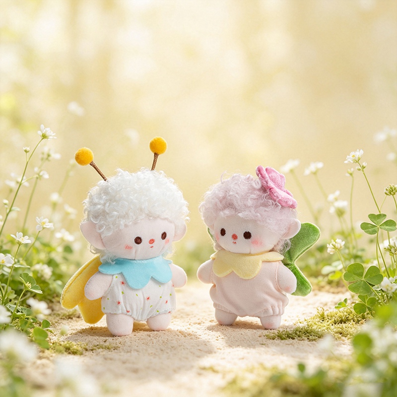 Small collectible spirit character plush series
